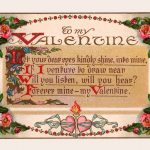 Valentine Poems 3 - Framed Poem