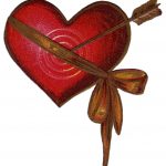 Valentines Day Hearts 6 - Bullseye and Arrow