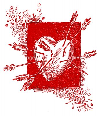 Heart Clipart 9 - Wounded Heart