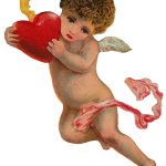 Pictures of Hearts 3 - Cupid Carrying Heart