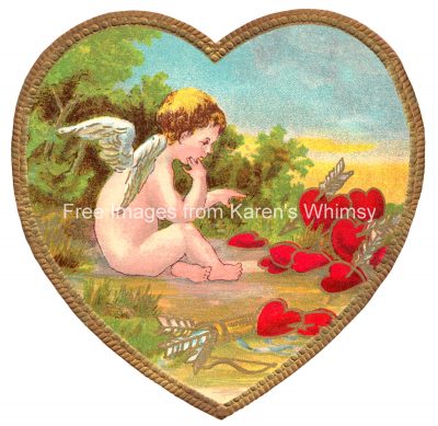 Valentine Clipart 3 - Cupid Counts Hearts