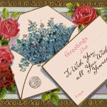 Valentine Cards 4 - Envelope of Flowers