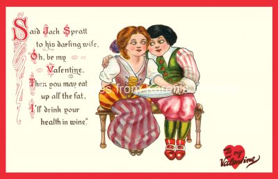 Valentines Day Cards 2 - Loving Couple