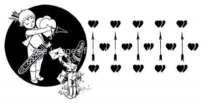 Cupid Clipart 6 - Valentine Delivery