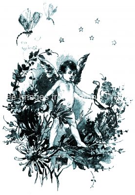 Pictures of Cupid 6 - Cupid in the Meadow
