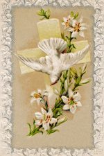 Easter Religious Graphics 5 - Ivory Colored Cross