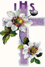 Easter Religious Graphics 6 - Lavender Cross
