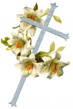 Easter Cross Clipart 5 - Silver Cross