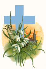 Holy Easter Clipart 3 - Blue Cross
