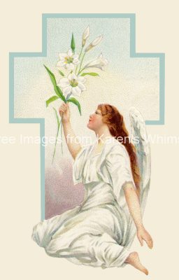 Easter Christian Images 6 - Cross of Angel