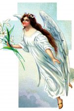 Easter Angels 1 - Angel with Lilies