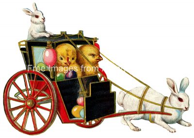 Bunny Pictures 2 - Bunnies and Carriage