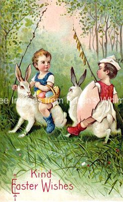 Bunny Clipart 6 - Riding Bunnies