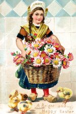 Easter Art 3 - Basket of Flowers