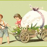 Happy Easter 2 - Egg in a Wagon