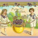 Happy Easter 3 - Egg of Violets