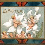 Easter Cards 6 - Angels and Flowers