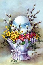 Egg Clipart 1 - Egg and Flowers