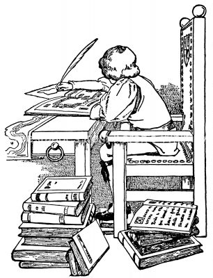 Book Clip Art 4 - Reading and Writing