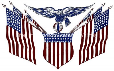 American Flag Clipart 4