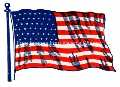 American Flag Clipart 5