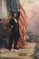 Patriotic Pictures 2 - Lincoln and the Flag