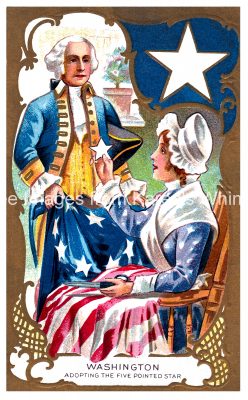 Patriotic Clip Art 6 - Betsy Ross