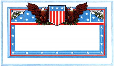 Flag Clipart 5 - Horizontal Flag Frame