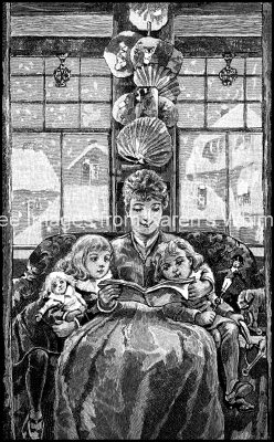 Book Pictures 1 - Mother and Children