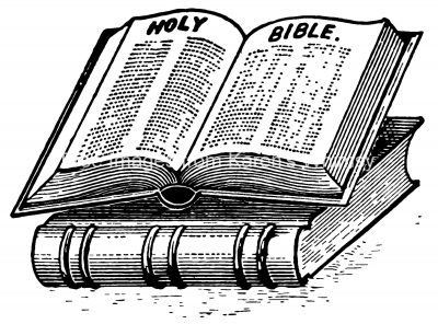Free Reading Clip Art 6 - Holy Bible