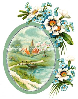 Spring Flowers 3 - Country Vignette