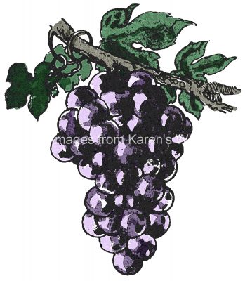 Grape Clipart 6
