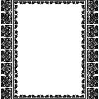 Flower Page Borders