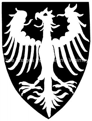 Free Coat of Arms 3 - Shield with Eagle