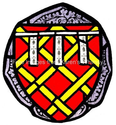 Coat of Arms Shield 5 - Arms of Beauchamp