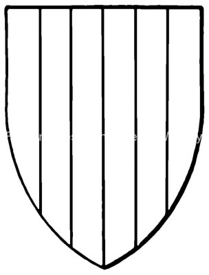 Shield Template 1 - Paly
