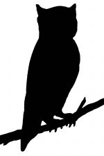 Bird Silhouette 3 - Owl Silhouette