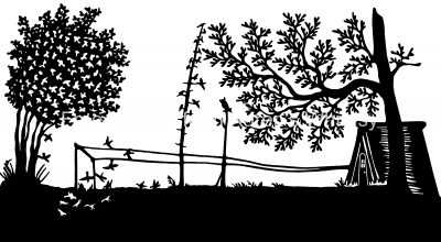 Silhouettes of Trees 7 - Trees And Birds
