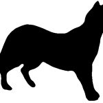 Free Animal Silhouettes 8 - Wolf Silhouette