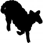 Free Animal Silhouettes 9 - Lamb Silhouette