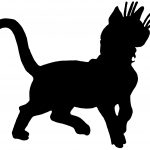 Black Cat Silhouettes 2