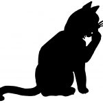 Black Cat Silhouettes 4