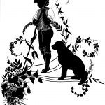 Free Dog Silhouettes 3 - Dog and Shepherd