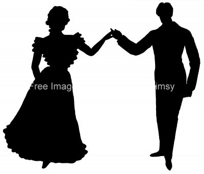 Silhouette of People Dancing 9