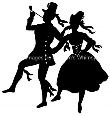 Dancer Silhouette Images 7 - Time to Polka