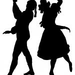 Dancing Couple Silhouette 7