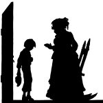 Silhouettes of Boys 3 - Words from Grandma