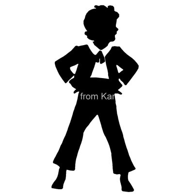Kid Silhouette 9 - Hands On Hips