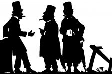 People Silhouette 7 - Gathering of Businessmen