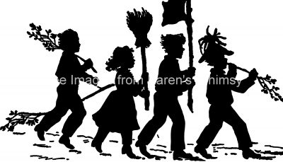 People Silhouette 9 - Putting on a Parade